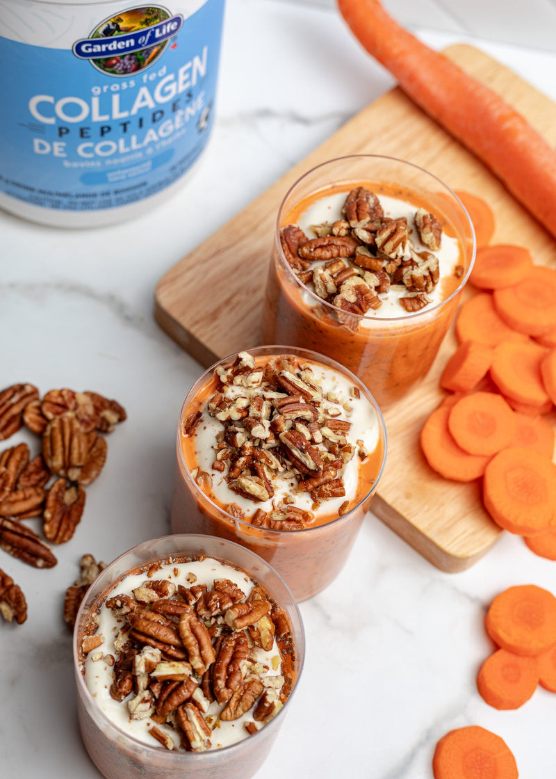 Carrot Cake Chia Pudding