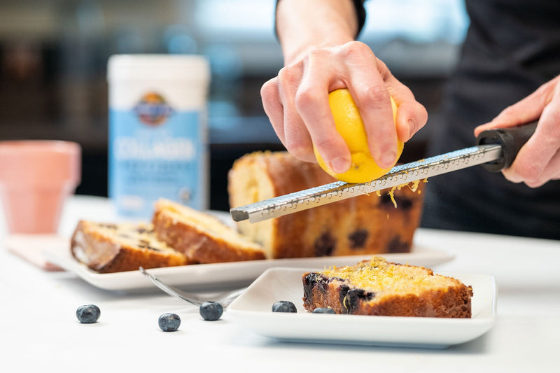 Lemon Blueberry Collagen Loaf