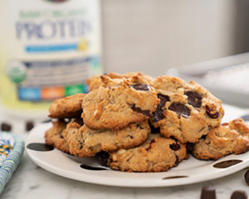 Cherry Macadamia Nut Breakfast Cookies