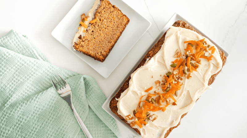 Collagen Carrot Cake Loaf