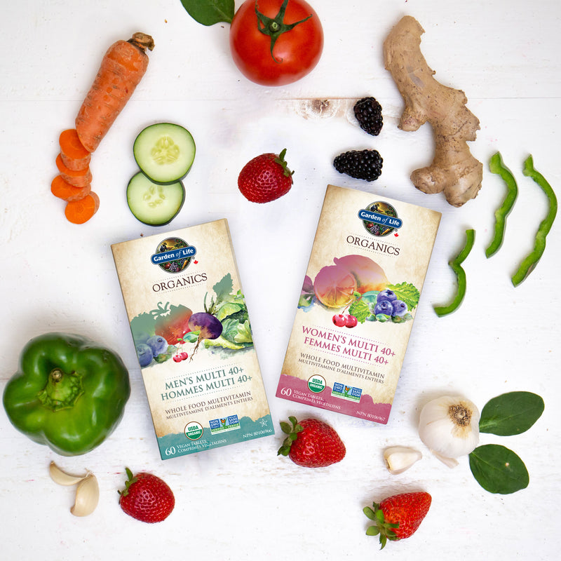 Nutritional Foundations with Organics Men & Women’s Multi 40+