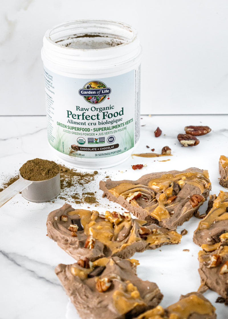 Chocolate Peanut Butter Frozen Yogurt Bark