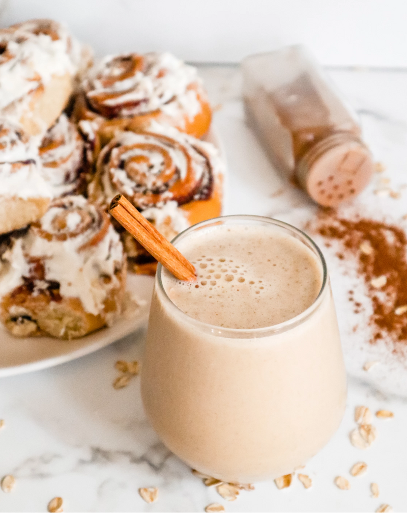Cinnamon Roll Protein Smoothie