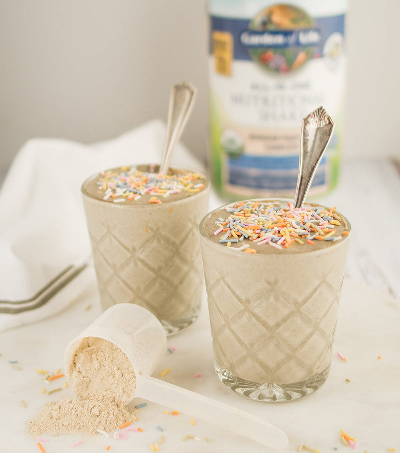 Birthday Cake Chia Pudding