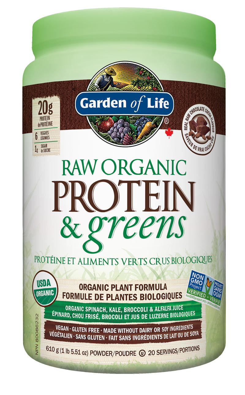 Raw Organic PROTEIN & Greens - Chocolate