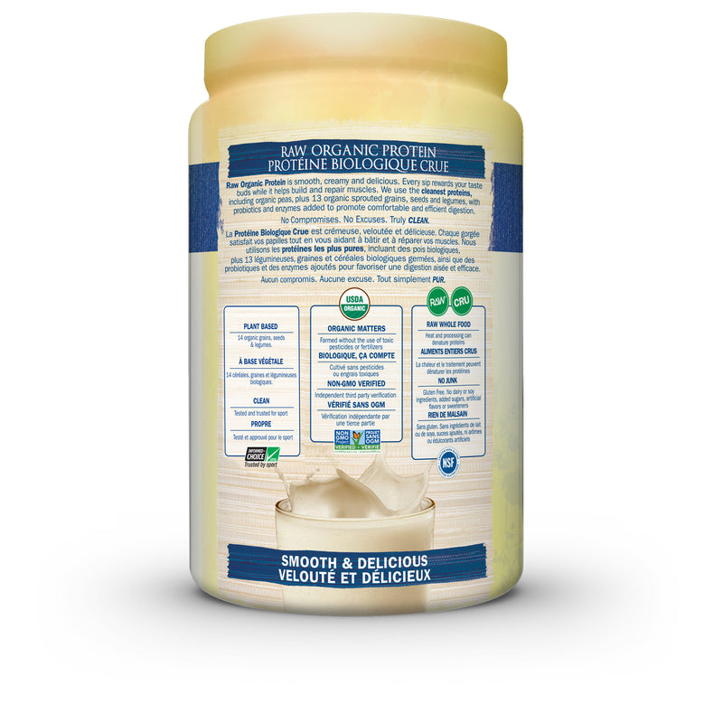 Raw Organic Protein - Vanilla