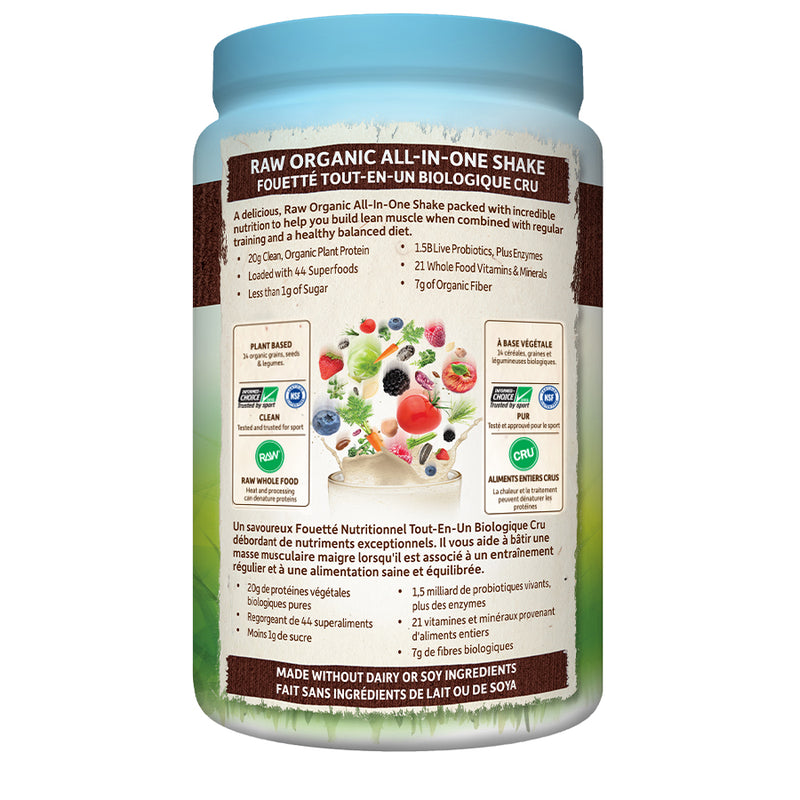 Raw Organic ALL-IN-ONE Shake - Chocolate Cacao