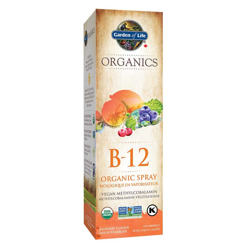 Organics - Vitamine B-12 Biologique En Vaporisateur
