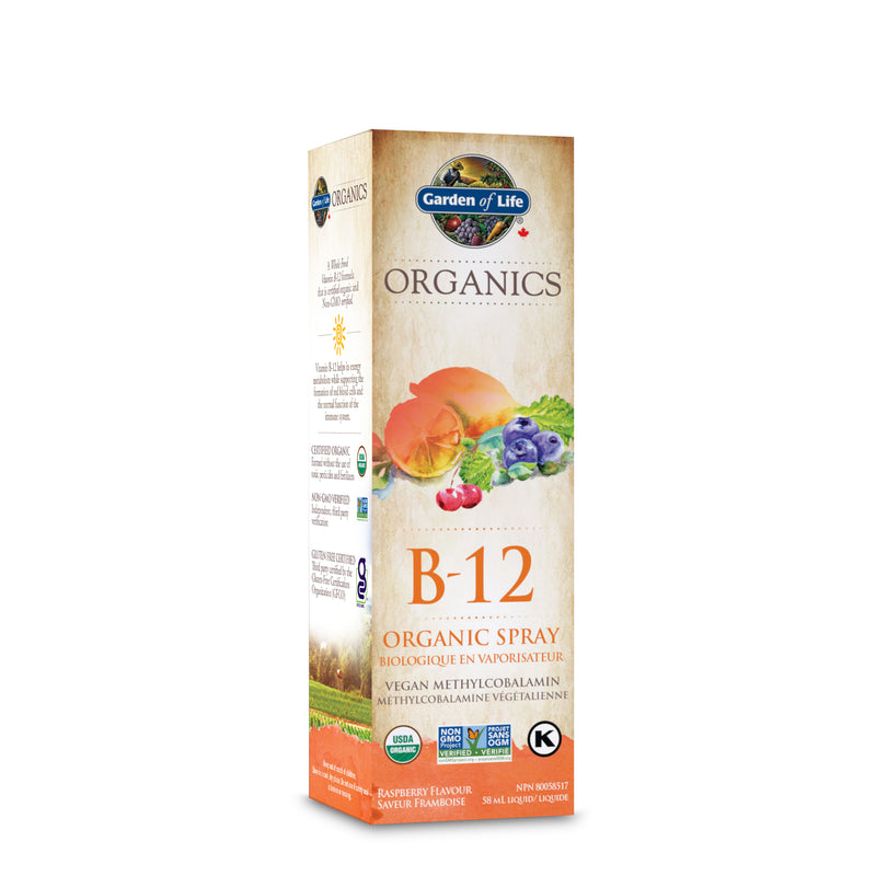 Organics - Vitamine B-12 Biologique En Vaporisateur