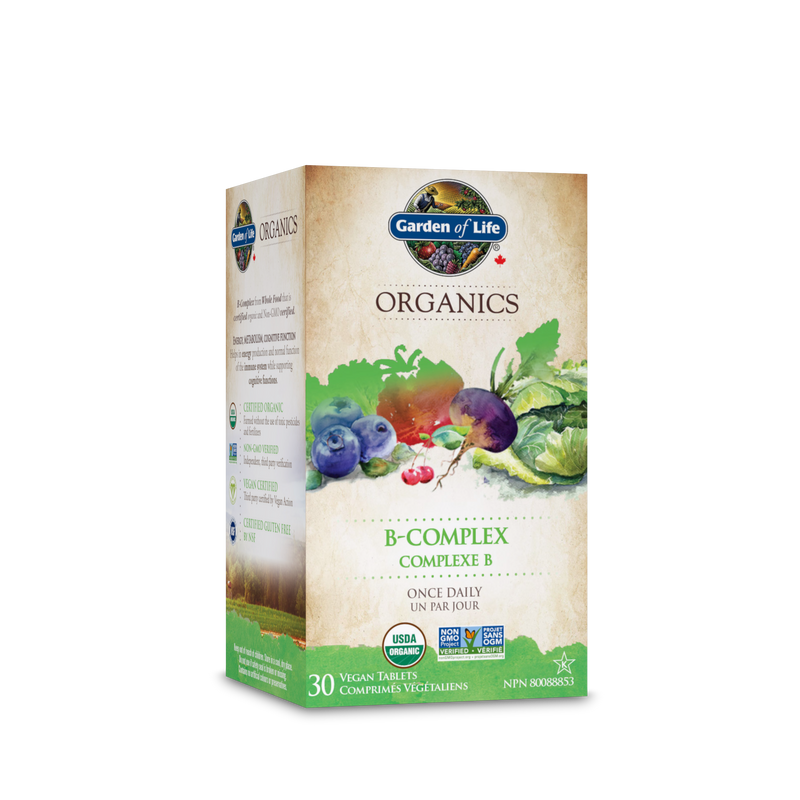 Organics Vitamin B-Complex Once Daily