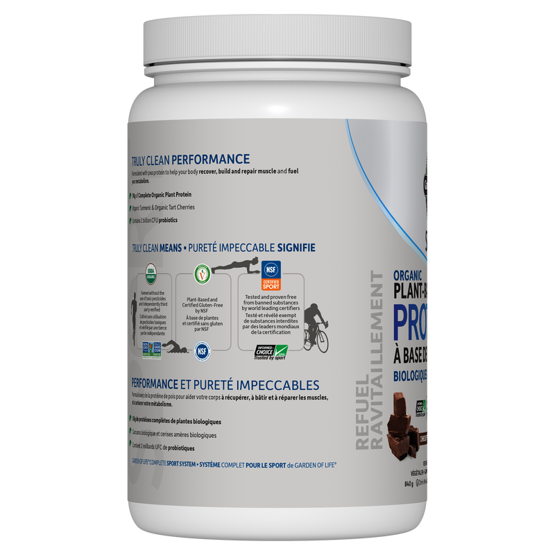 SPORT Organic Plant Based Protein - Chocolate