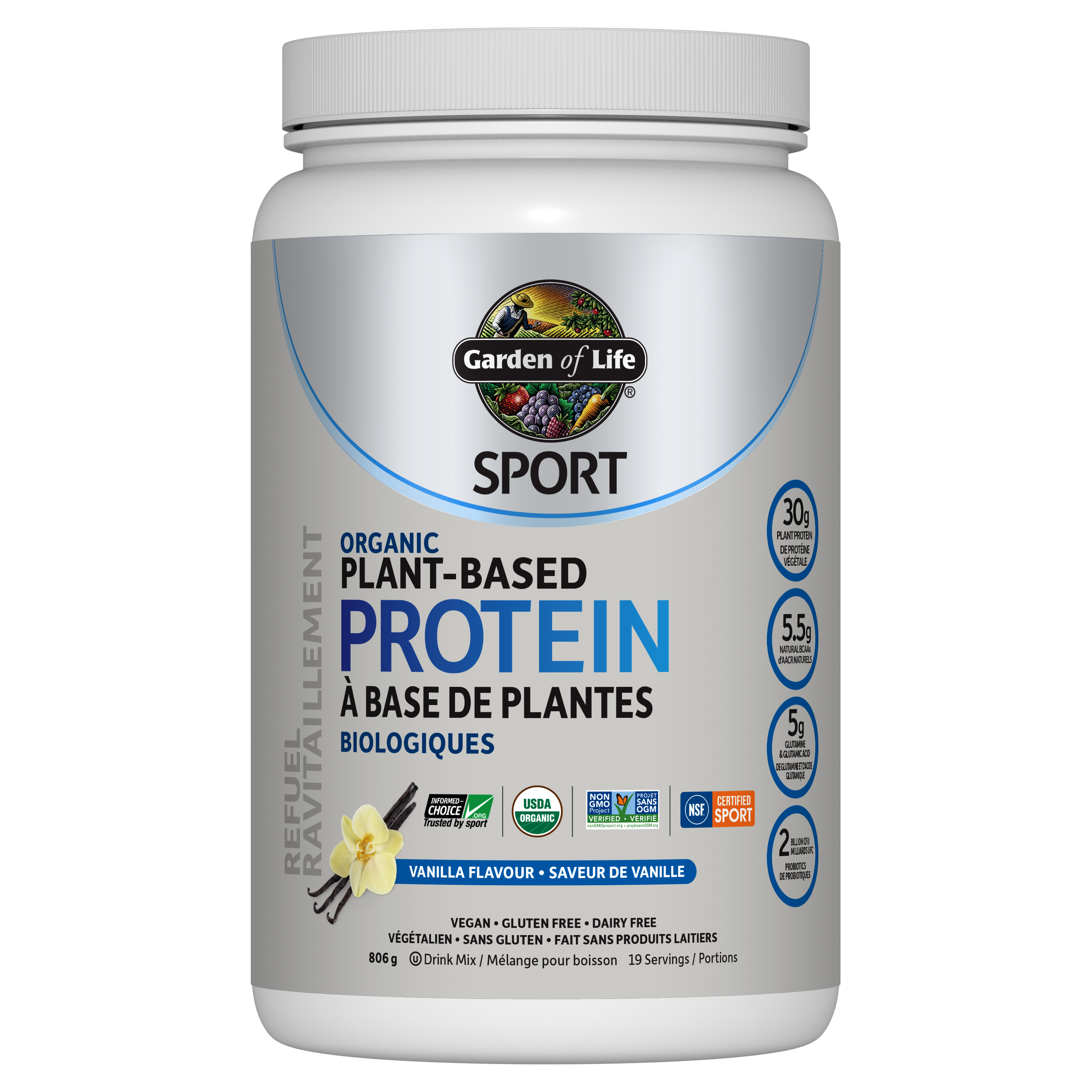 Garden of Life Sport Organic Plant-Based Protein