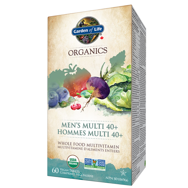 Organics - Multivitamine - Hommes Multi 40+