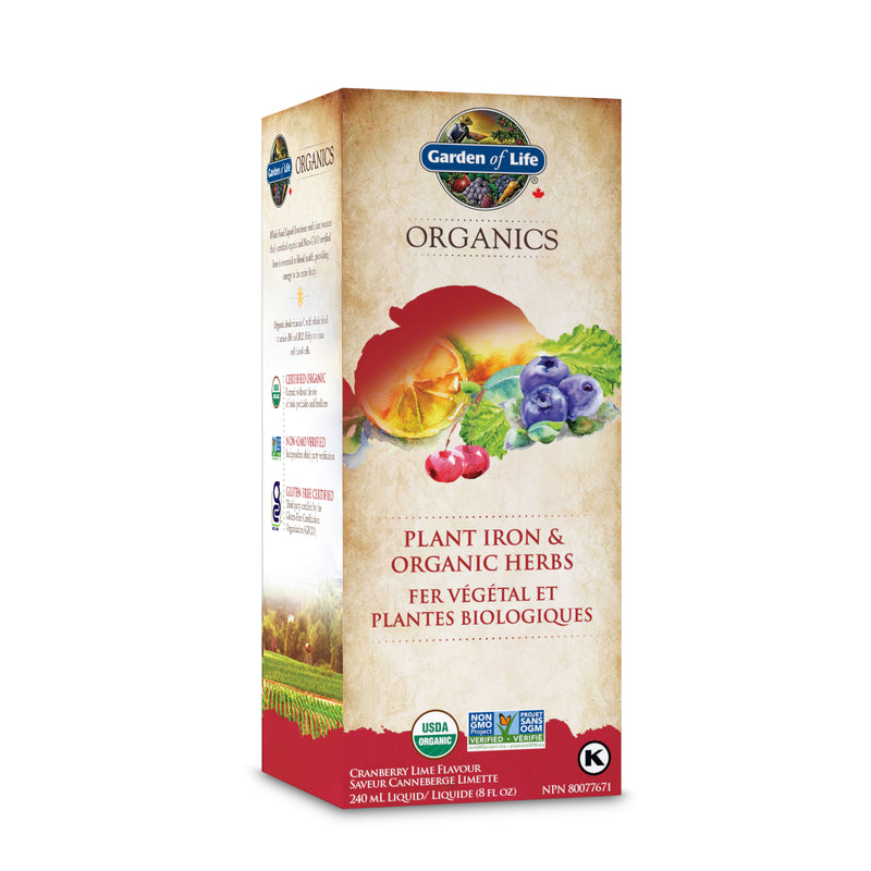 Organics Plant Iron & Herbs