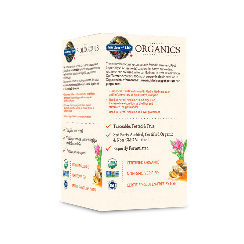 Organics Turmeric Tablets