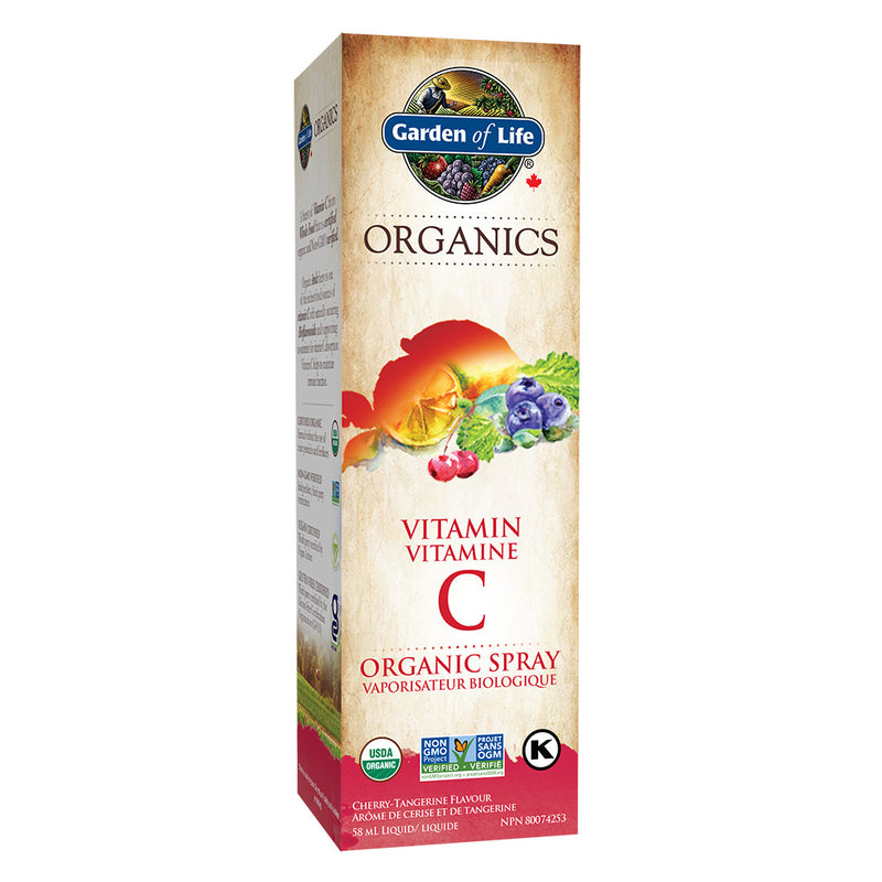 Organics Vitamin C Spray - Cherry-Tangerine
