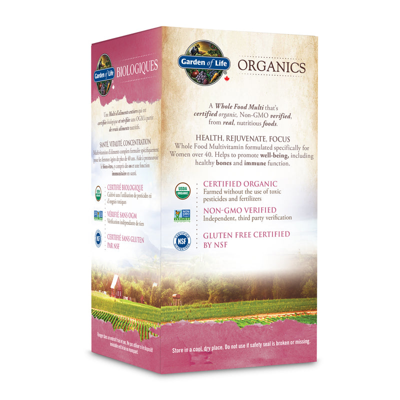 Organics - Multivitamine - Femmes Multi 40+