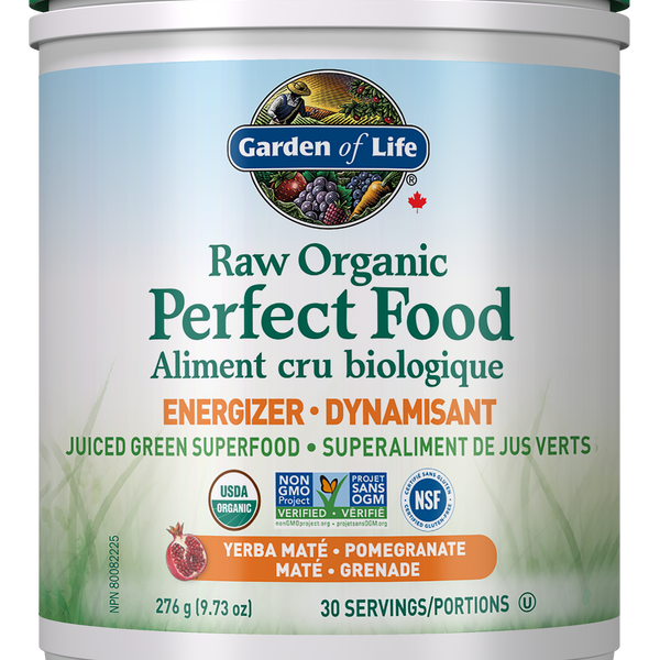 Raw organic perfect food hot sale