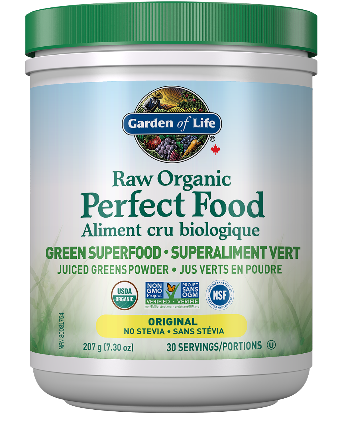 RAW Organic Perfect Food - Green Superfood Original | Garden of Life ...