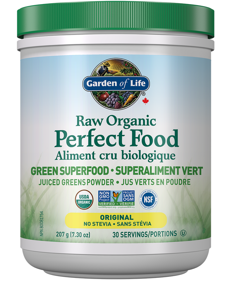 Aliment Cru Biologique - Superaliment Vert - Original