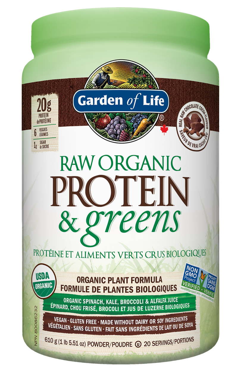 Raw Organic PROTEIN & Greens - Chocolate