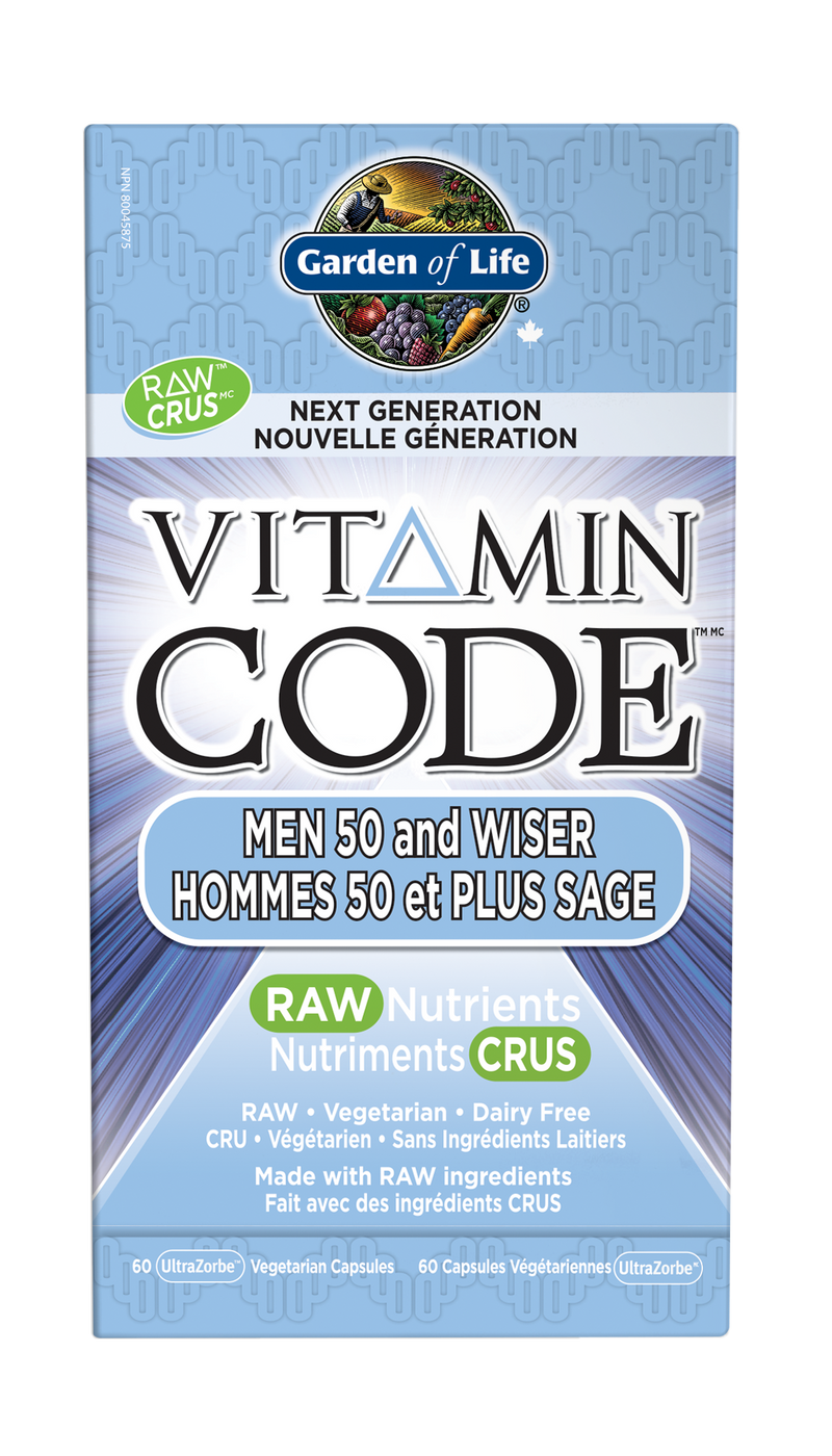 Vitamin Code™ Men 50 & Wiser