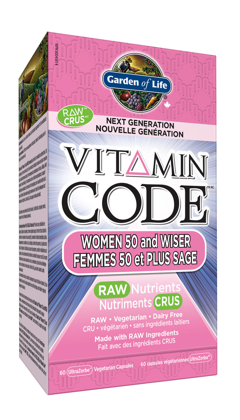 Vitamin Code Femmes 50 et plus sage 