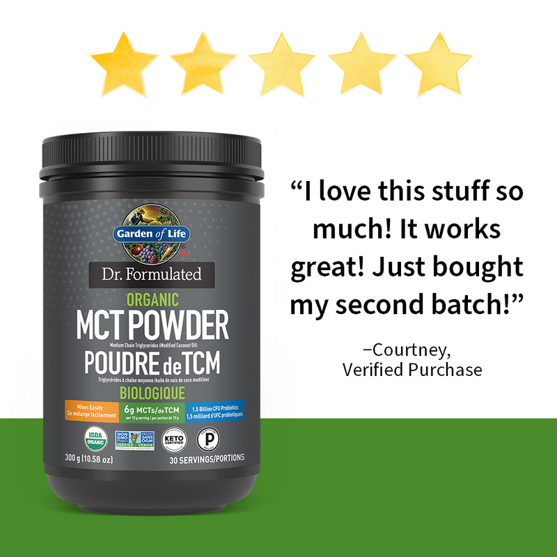 Dr. Formulated Organic MCT Powder