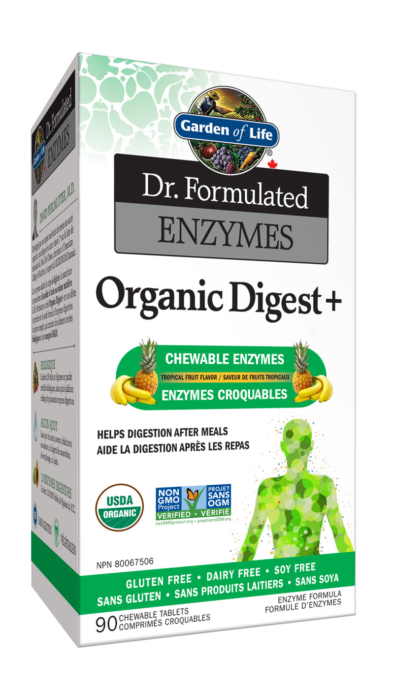 Formulé par le Dr. Enzymes Organic Digest+