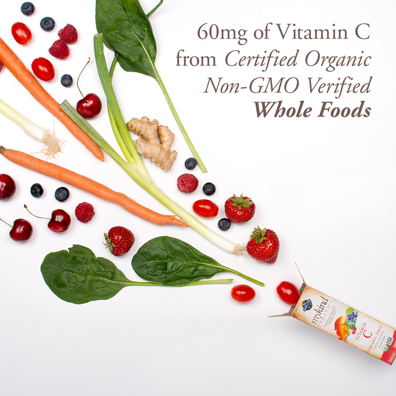 Organics Vitamin C Spray - Cherry-Tangerine