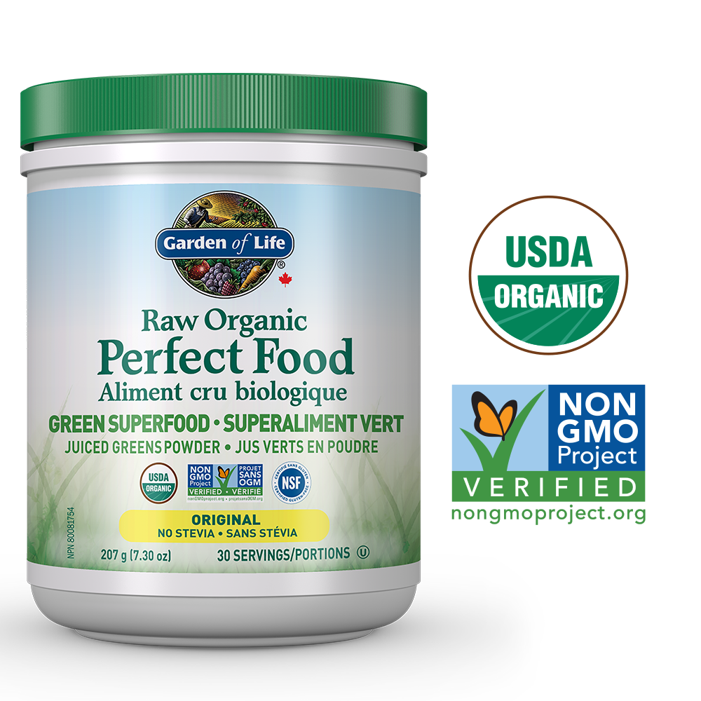 Garden of life raw sales organic perfect food green superfood