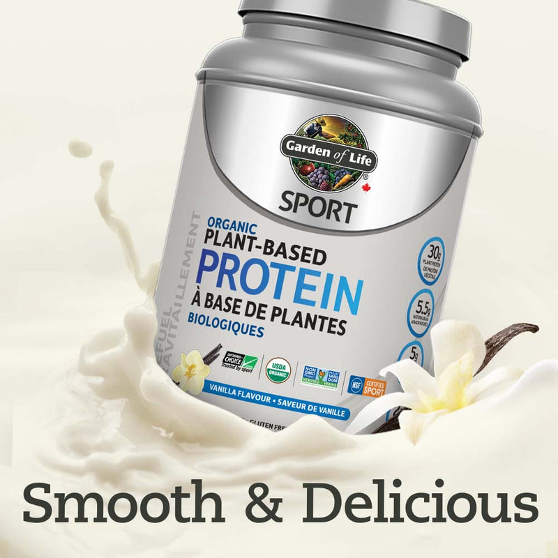 SPORT Organic Plant Based Protein - Vanilla